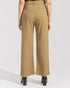TEXTURED WIDE LEG PANTS